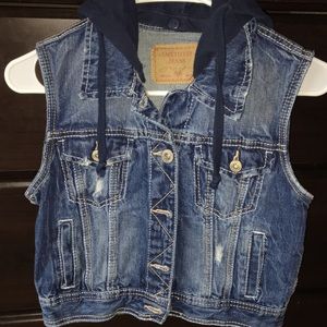 Jean Jacket. (Sleeveless)